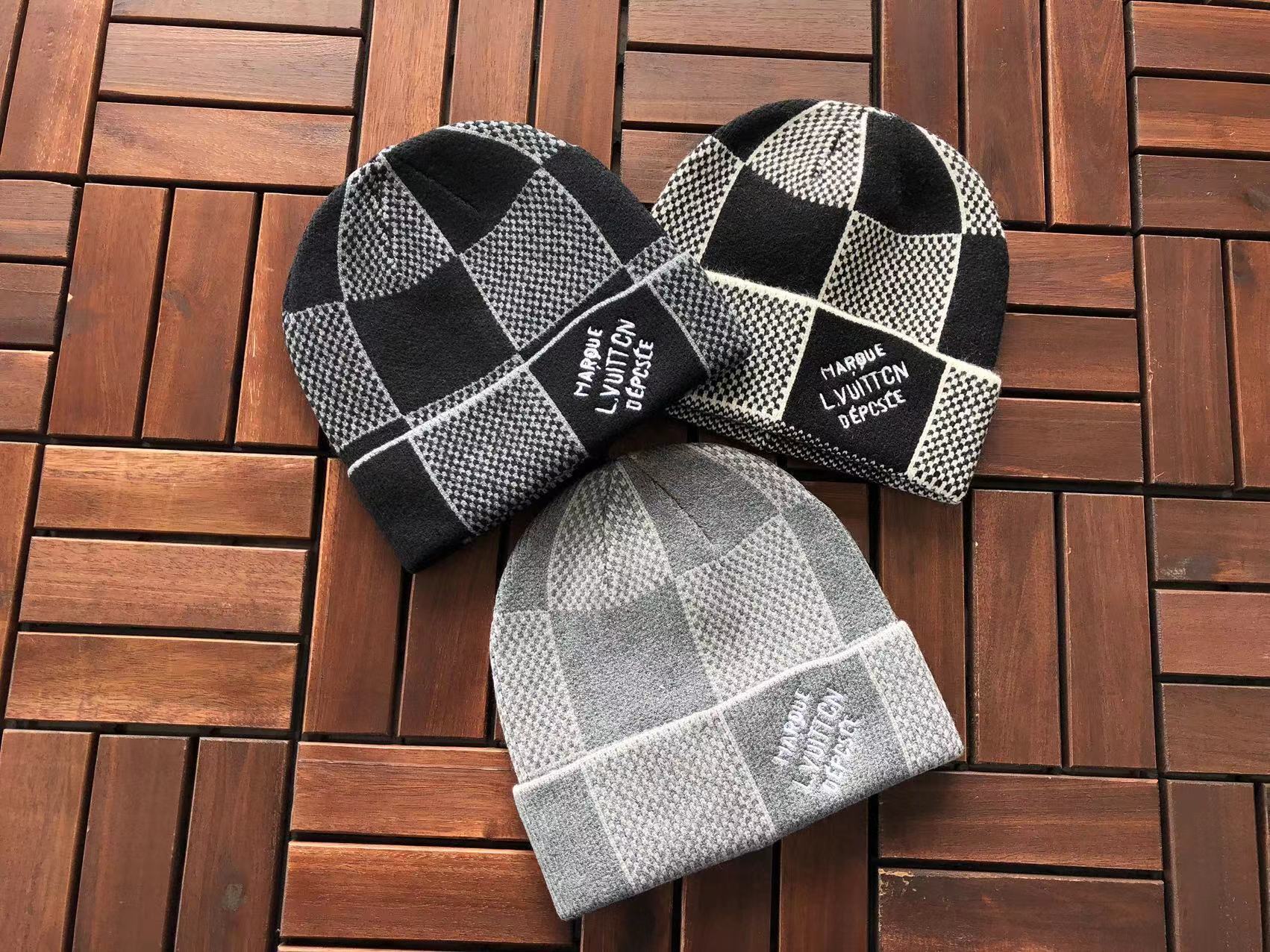 Louis Vuitton Damier Heritage Beanies